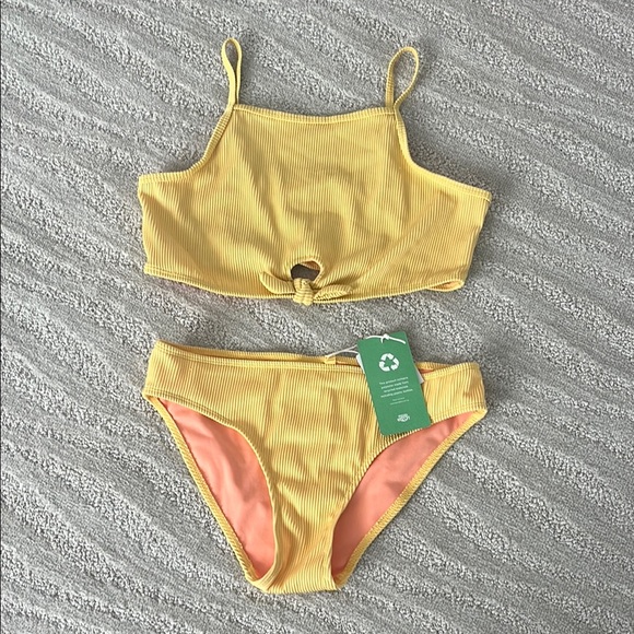 Yellow Kids Swim Bikini - Picture 1 of 1